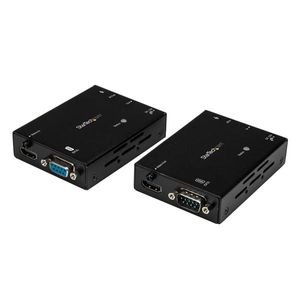 StarTech.com ST121HDBTL AV transmitter & receiver Zwart audio/video extender