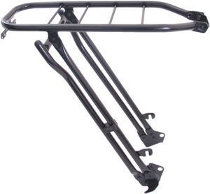 Gazelle Achterdrager 28" met 57 t/m 61 cm met klapstandaard - zwart