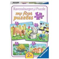 Ravensburger schattige huisdieren puzzel, 4in1