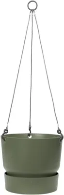Elho Greenville Hangschaal kunststof 24 cm blad groen