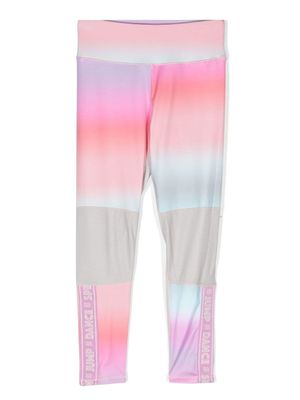 Molo legging Olympia à rayures - Rose