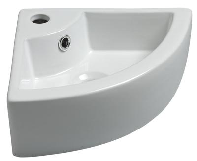 Wiesbaden Pallas hoekfontein 44.5x32.5x13 wit