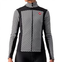 Castelli Sfida 2 fietsshirt lange mouw zwart/wit dames M