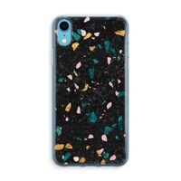 Terrazzo N°10: iPhone XR Transparant Hoesje