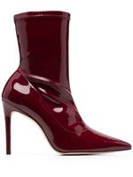 Stuart Weitzman bottes en cuir 115 mm - Rouge - thumbnail