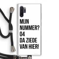 Da ziede van hier: Samsung Galaxy Note 10 Plus Transparant Hoesje met koord