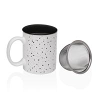 Kop met theefilter Versa Speckle