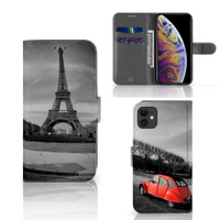 Apple iPhone 11 Flip Cover Eiffeltoren - thumbnail