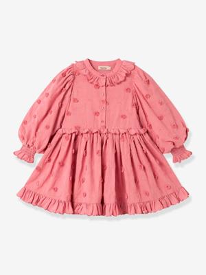 Jurk DIPA borduursel meisje MARMAR COPENHAGEN rozen