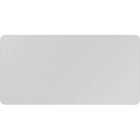Leitz bureauonderlegger en muismat, lederlook, ft 80 x 40 cm, lichtgrijs