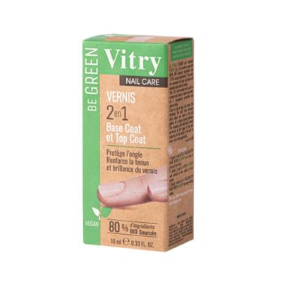 Vitry Nail Care Be Green 2-in-1 Base- & Topcoat 10ml