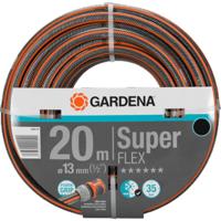 GARDENA premium superflex slang 13 mm (1/2") (grijs/oranje, 18093-20, 20 m)