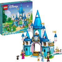 Disney Princess - Het kasteel van Assepoester en de knappe prins Constructiespeelgoed - thumbnail