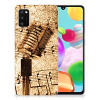 Samsung Galaxy A41 | Siliconen hoesje | met foto Bladmuziek