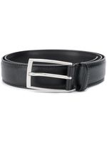 SANDRO ceinture en cuir Saffiano - Noir