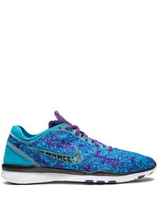 Nike baskets Free 5.0 TR PRT DB - Bleu