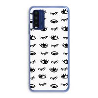 Eye pattern #2: Xiaomi Redmi 9T Transparant Hoesje Eye pattern #2: Xiaomi Redmi 9T Transparant Hoesje
