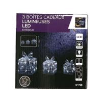 Verlichte kerstster - rood - D38 m - papier - LED - warm wit - steady light - timer - binnen