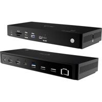 i-tec Thunderbolt4 Triple Display Docking Station + Power Delivery 96W USB-C dockingstation USB-C Power Delivery, Geïntegreerde kaartlezer