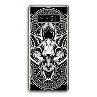 Oh Deer: Samsung Galaxy Note 8 Transparant Hoesje