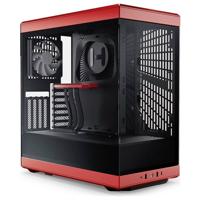 HYTE Y40 Tempered Glass Midi-tower PC-behuizing Zwart-rood