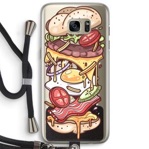 Diet Coke Please: Samsung Galaxy S7 Edge Transparant Hoesje met koord