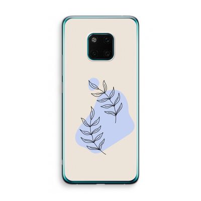 Leaf me if you can: Huawei Mate 20 Pro Transparant Hoesje
