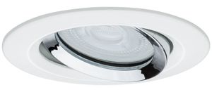 Paulmann Nova Plus Inbouwlamp voor badkamer LED GU10 6 W IP65 Wit (mat), Chroom