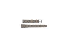 Horlogeband Armani AR80007 Leder Roze 14mm