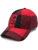 Woolrich casquette imprimée à logo brodé - Rouge