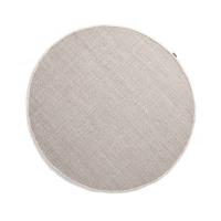 Nordic Weavers Rond wollen vloerkleed Lett - wit - 120 cm rond