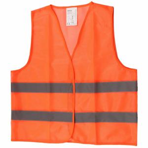 Veiligheidshesje - Oranje - one size - met Reflectie - Veiligheidsvest - Reflectievest - Veiligheids