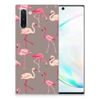 Samsung Galaxy Note 10 | TPU Hoesje | Flamingo Samsung Galaxy Note 10 | TPU Hoesje | Flamingo