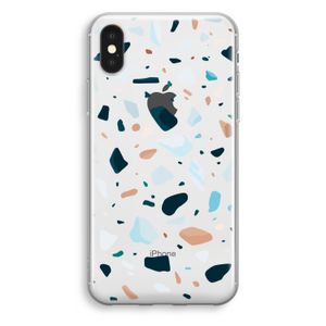 Terrazzo N°13: iPhone XS Transparant Hoesje