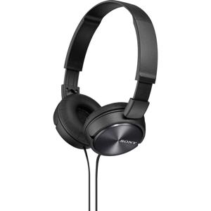 Sony MDR-ZX310 On Ear koptelefoon Kabel Zwart Vouwbaar