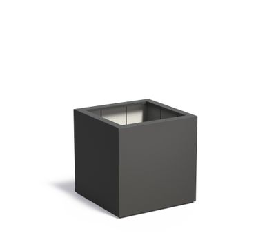 Polyester plantenbak CARREZ 80x80x80cm.