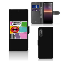 Sony Xperia 10 II Wallet Case met Pasjes Popart Princess - thumbnail