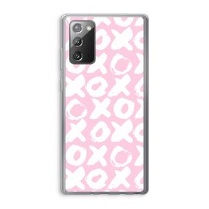 XOXO: Samsung Galaxy Note 20 / Note 20 5G Transparant Hoesje