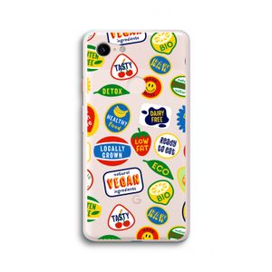 Fruitsticker: Google Pixel 3 XL Transparant Hoesje