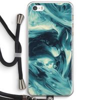 Dreaming About Whales: iPhone 5 / 5S / SE Transparant Hoesje met koord