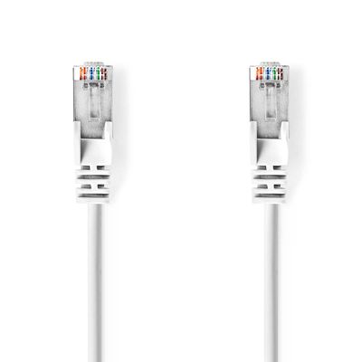 Nedis CAT5e-Kabel | SF/UTP | RJ45 Male naar RJ45 Male | 1.5 m | Wit | 1 stuks - CCGP85121WT15 CCGP85121WT15