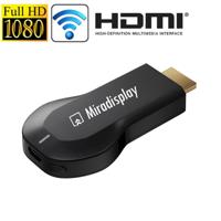 Miradisplay WiFi HDMI weergave Dongle / Miracast Airplay DLNA Display ontvanger Dongle(zwart)