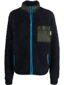 Marni cardigan zippé en maille - Bleu