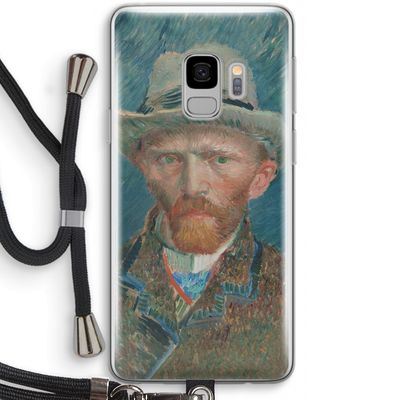 Van Gogh: Samsung Galaxy S9 Transparant Hoesje met koord