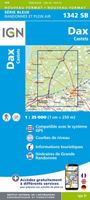 Wandelkaart - Topografische kaart 1342SB Dax | IGN - Institut Géographique National - thumbnail