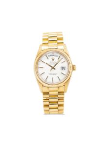 Rolex montre Day-Date 36 mm pre-owned - Blanc