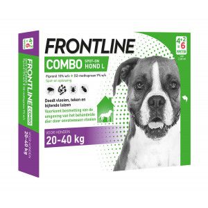 Frontline Combo Spot On hond L /20-40 kg 5 x 6 pipetten