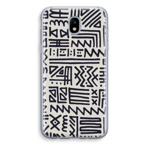 Marrakech print: Samsung Galaxy J5 (2017) Transparant Hoesje