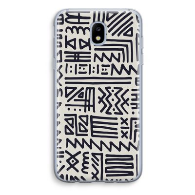 Marrakech print: Samsung Galaxy J5 (2017) Transparant Hoesje