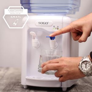 Sogo DIS-SS-12010W water dispenser 7 l Wit